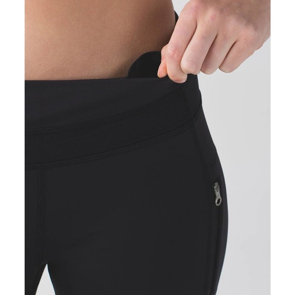 Lululemon Inspire Mesh Tight II Black 7/8 Leggings Size 6 - Picture 6 of 13